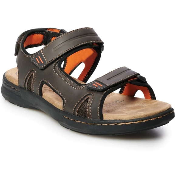 mens sandals with velcro straps
